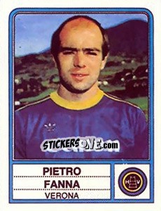 Sticker Pietro Fanna - Calciatori 1983-1984 - Panini