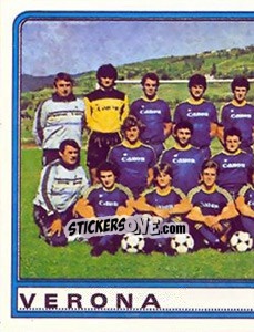 Figurina Squadra - Calciatori 1983-1984 - Panini