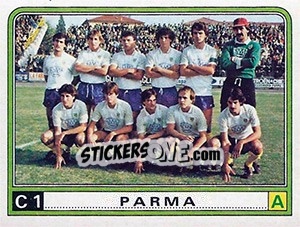 Sticker Squadra Parma