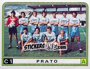 Sticker Squadra Prato - Calciatori 1983-1984 - Panini