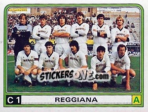 Figurina Squadra Reggiana