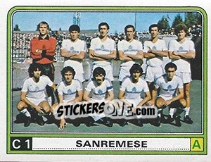 Sticker Squadra Sanremase - Calciatori 1983-1984 n. 431 - Panini