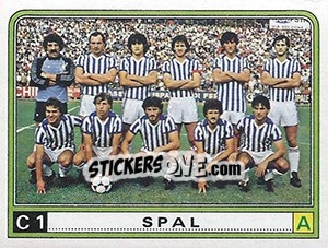 Sticker Squadra Spal - Calciatori 1983-1984 n. 432 - Panini