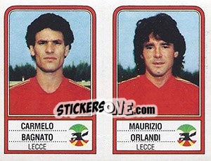 Figurina Roberto Rizzo / Ricardo Paciocco - Calciatori 1983-1984 - Panini