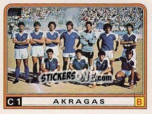 Sticker Squadra Akragas - Calciatori 1983-1984 n. 453 - Panini
