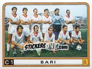 Sticker Squadra Bari