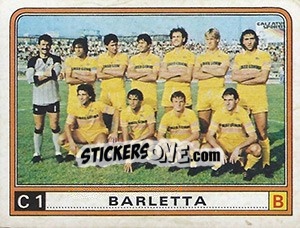 Sticker Squadra Barletta