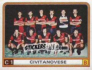 Figurina Squadra Civitanovese