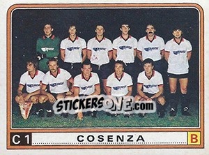 Sticker Squadra Cosenza - Calciatori 1983-1984 n. 495 - Panini