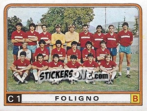 Cromo Squadra Foligno