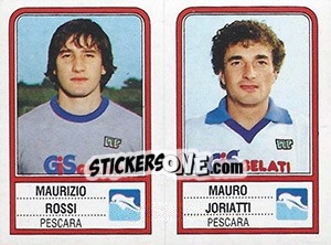 Sticker Maurizio Rossi / Mauro Joriatti