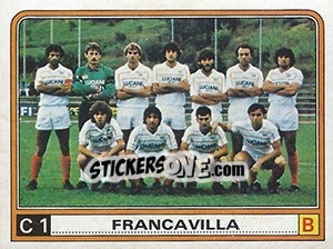 Sticker Squadra Francavilla - Calciatori 1983-1984 n. 516 - Panini