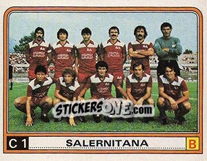 Figurina Squadra Salernitana - Calciatori 1983-1984 - Panini