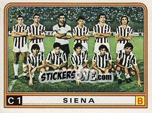 Cromo Squadra Siena