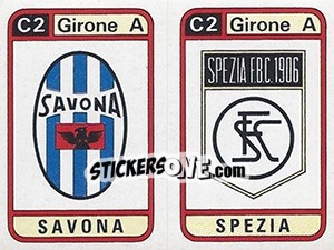 Cromo Scudetto Savona / Spezia