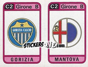 Cromo Scudetto Gorizia / Mantova