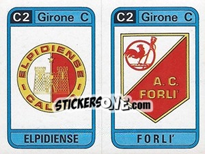 Figurina Scudetto Elpidiense / Forli'