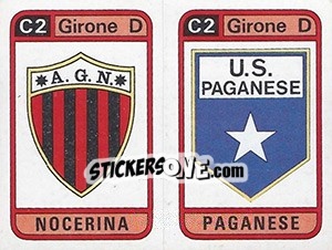 Cromo Scudetto Nocerina / Paganese