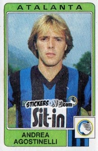 Sticker Andrea Agostinelli - Calciatori 1984-1985 n. 32 - Panini