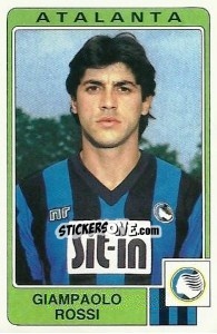 Sticker Giampaolo Rossi - Calciatori 1984-1985 n. 35 - Panini