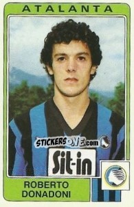 Figurina Roberto Donadoni - Calciatori 1984-1985 - Panini