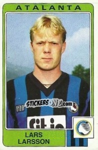 Sticker Lars Larsson - Calciatori 1984-1985 - Panini