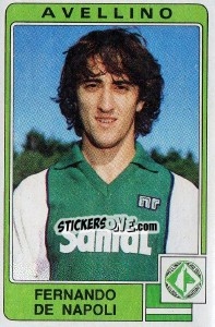 Sticker Fernando De Napoli - Calciatori 1984-1985 n. 43 - Panini