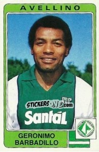 Sticker Geronimo Barbadillo - Calciatori 1984-1985 n. 46 - Panini
