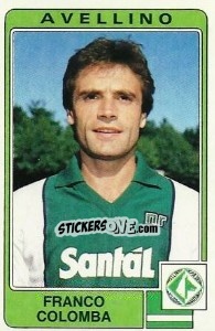 Sticker Franco Colomba - Calciatori 1984-1985 n. 51 - Panini