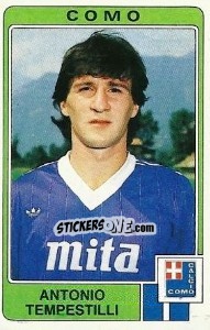 Sticker Antonio Tempestilli - Calciatori 1984-1985 - Panini