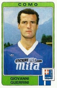 Figurina Giovanni Guerrini - Calciatori 1984-1985 - Panini