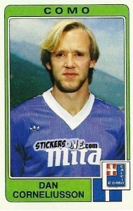 Sticker Dan Corneliusson - Calciatori 1984-1985 - Panini