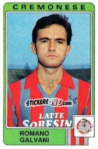 Sticker Romano Galvani - Calciatori 1984-1985 n. 80 - Panini