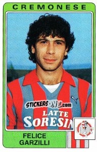 Cromo Felice Garzilli - Calciatori 1984-1985 - Panini