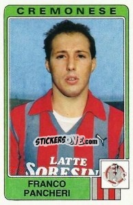 Sticker Franco Pancheri - Calciatori 1984-1985 n. 93 - Panini