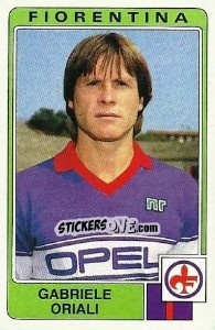Sticker Gabriele Oriali - Calciatori 1984-1985 n. 100 - Panini