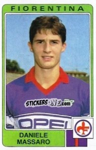 Sticker Daniele Massaro - Calciatori 1984-1985 - Panini