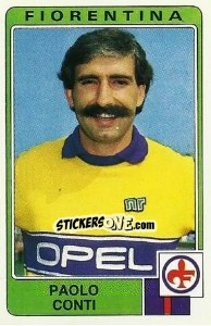 Sticker Paolo Conti - Calciatori 1984-1985 n. 110 - Panini