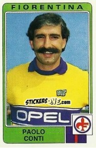 Figurina Paolo Conti - Calciatori 1984-1985 - Panini