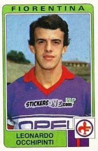 Sticker Leonardo Occhipinti - Calciatori 1984-1985 - Panini