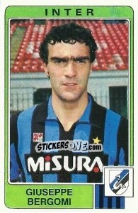 Cromo Giuseppe Bergomi - Calciatori 1984-1985 - Panini