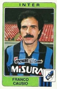 Cromo Franco Causio - Calciatori 1984-1985 - Panini