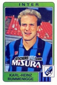 Sticker Karl-Heinz Rummenigge - Calciatori 1984-1985 n. 128 - Panini