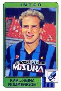 Sticker Karl-Heinz Rummenigge - Calciatori 1984-1985 - Panini