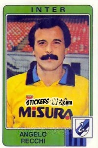 Sticker Angelo Recchi - Calciatori 1984-1985 n. 129 - Panini