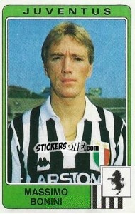 Sticker Massimo Bonini - Calciatori 1984-1985 - Panini
