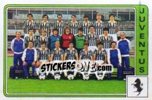 Figurina Squadra - Calciatori 1984-1985 - Panini