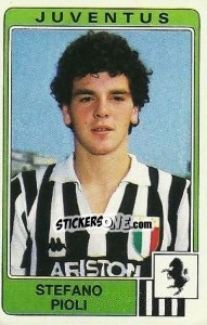 Sticker Stefano Pioli - Calciatori 1984-1985 - Panini