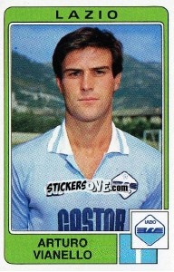 Sticker Arturo Vianello - Calciatori 1984-1985 - Panini