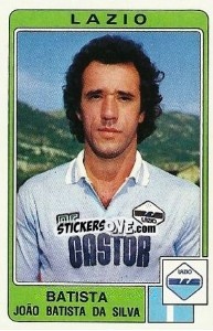 Sticker Batista João Batista Da Silva - Calciatori 1984-1985 n. 158 - Panini